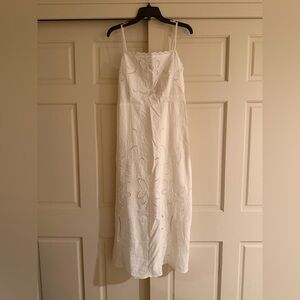 Gap White Eyelet Dress